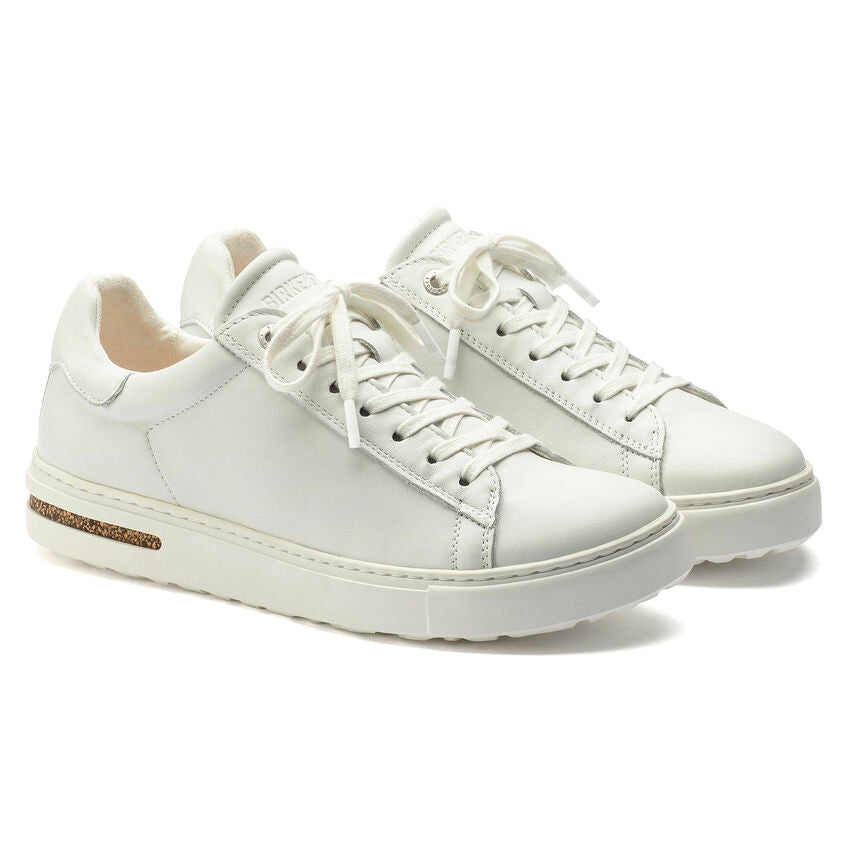Birkenstock Unisex Bend Leather Low Casual Trainers White