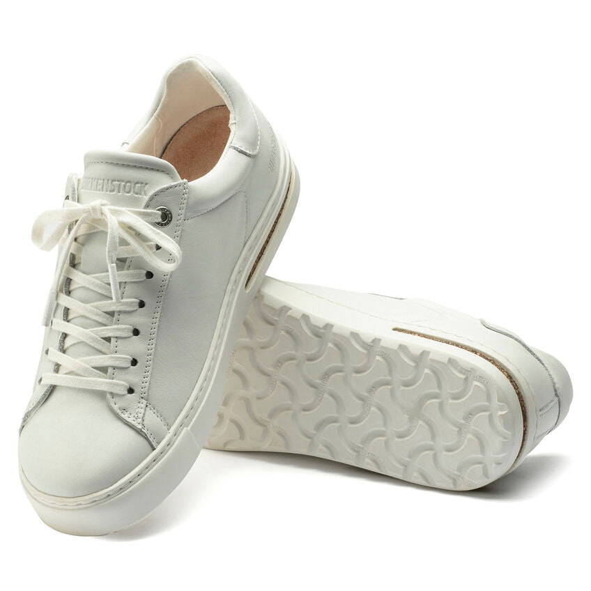Birkenstock Unisex Bend Leather Low Casual Trainers White
