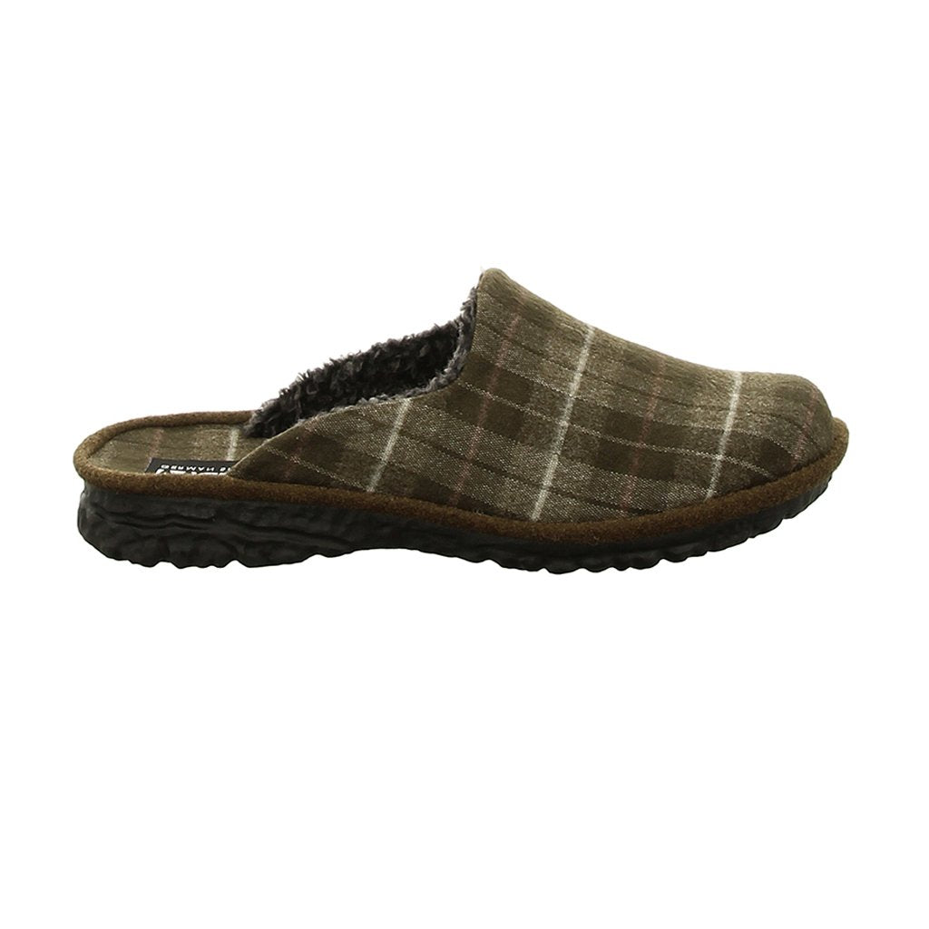 Josef Seibel Men's Westland Toulouse 57 Cosy Slippers Olive Green