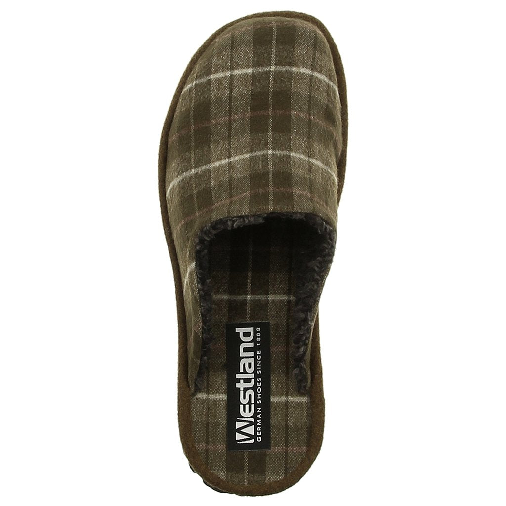 Josef Seibel Men's Westland Toulouse 57 Cosy Slippers Olive Green