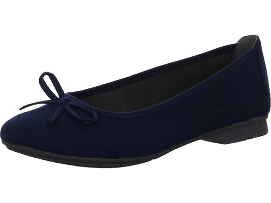 Jana Women's 8-8-22164-20 805 Softline Ballet Pumps Navy Blue