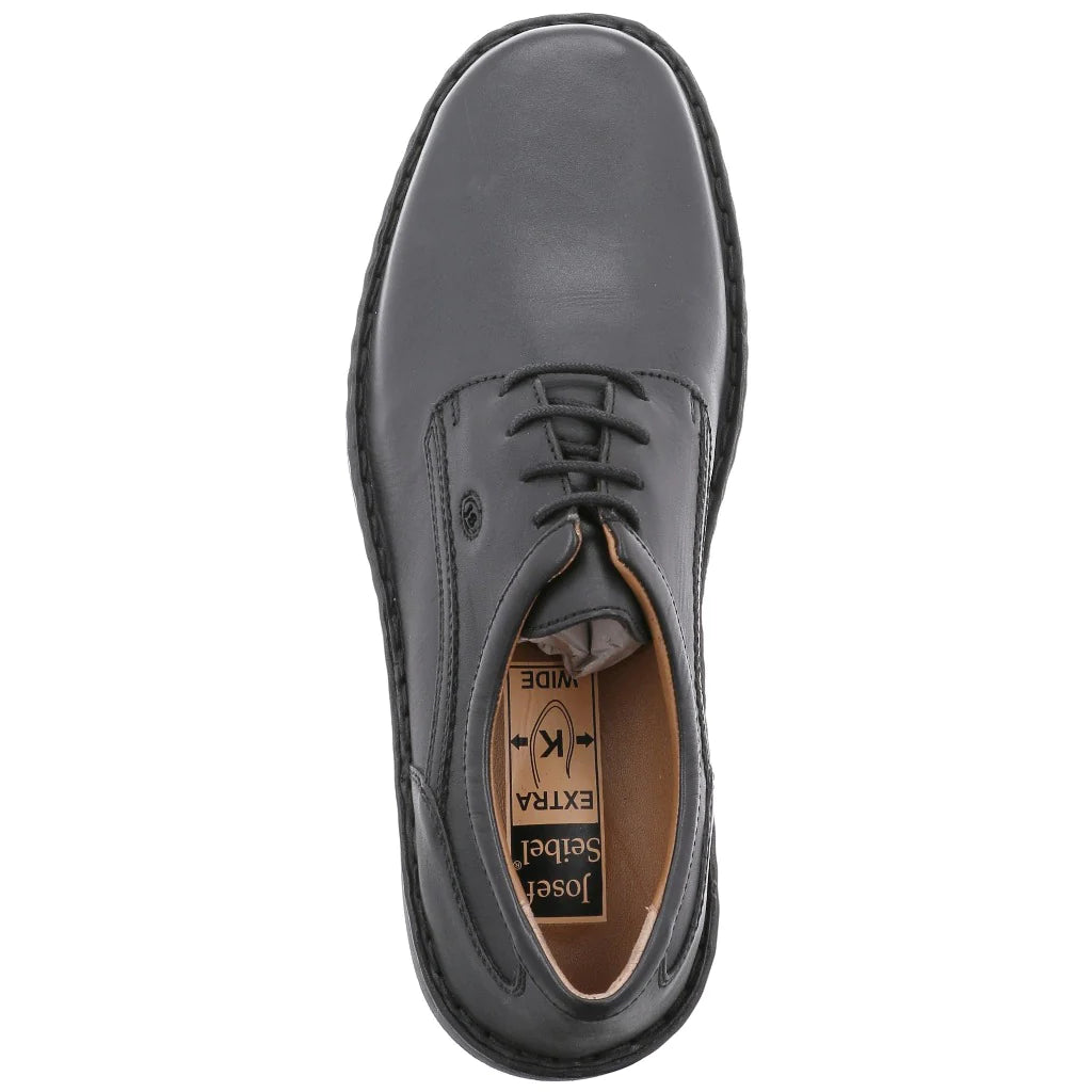 Josef Seibel Men's Talcott Leather Casual Shoes Black