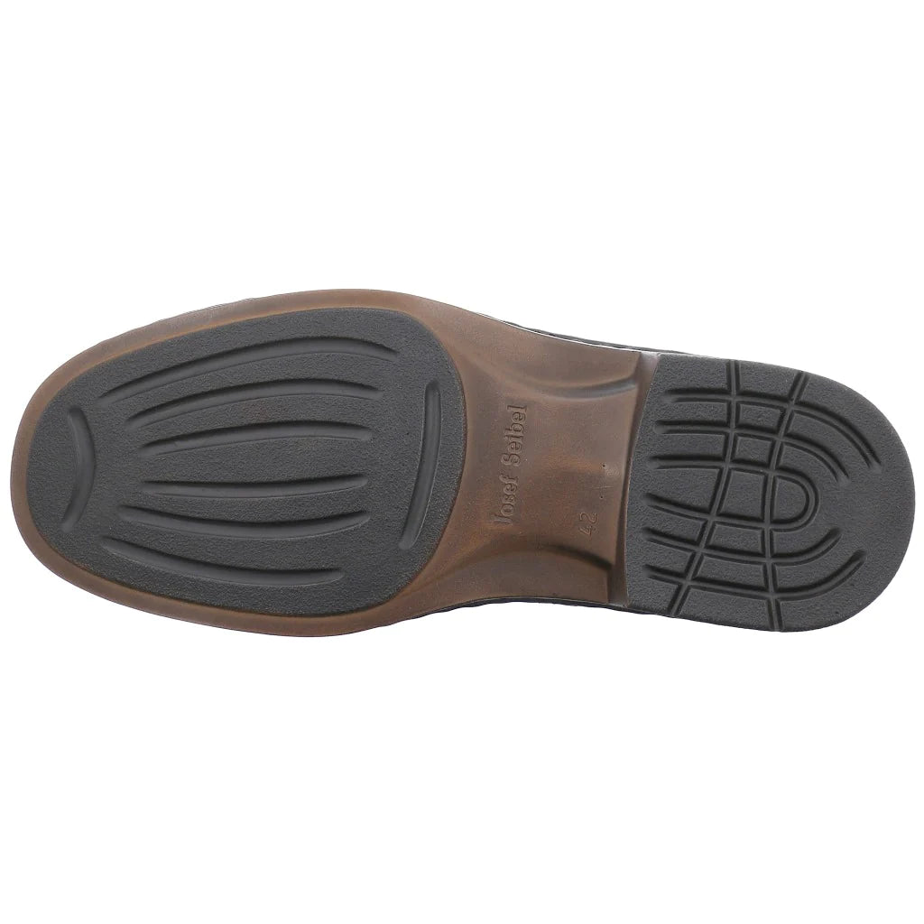 Josef Seibel Men's Talcott Leather Casual Shoes Black