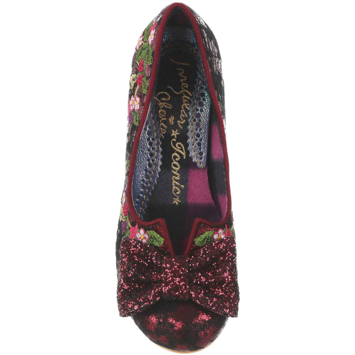 Irregular Choice Women's 4136-99 Ripen on the Vine Heel Shoes Bordo