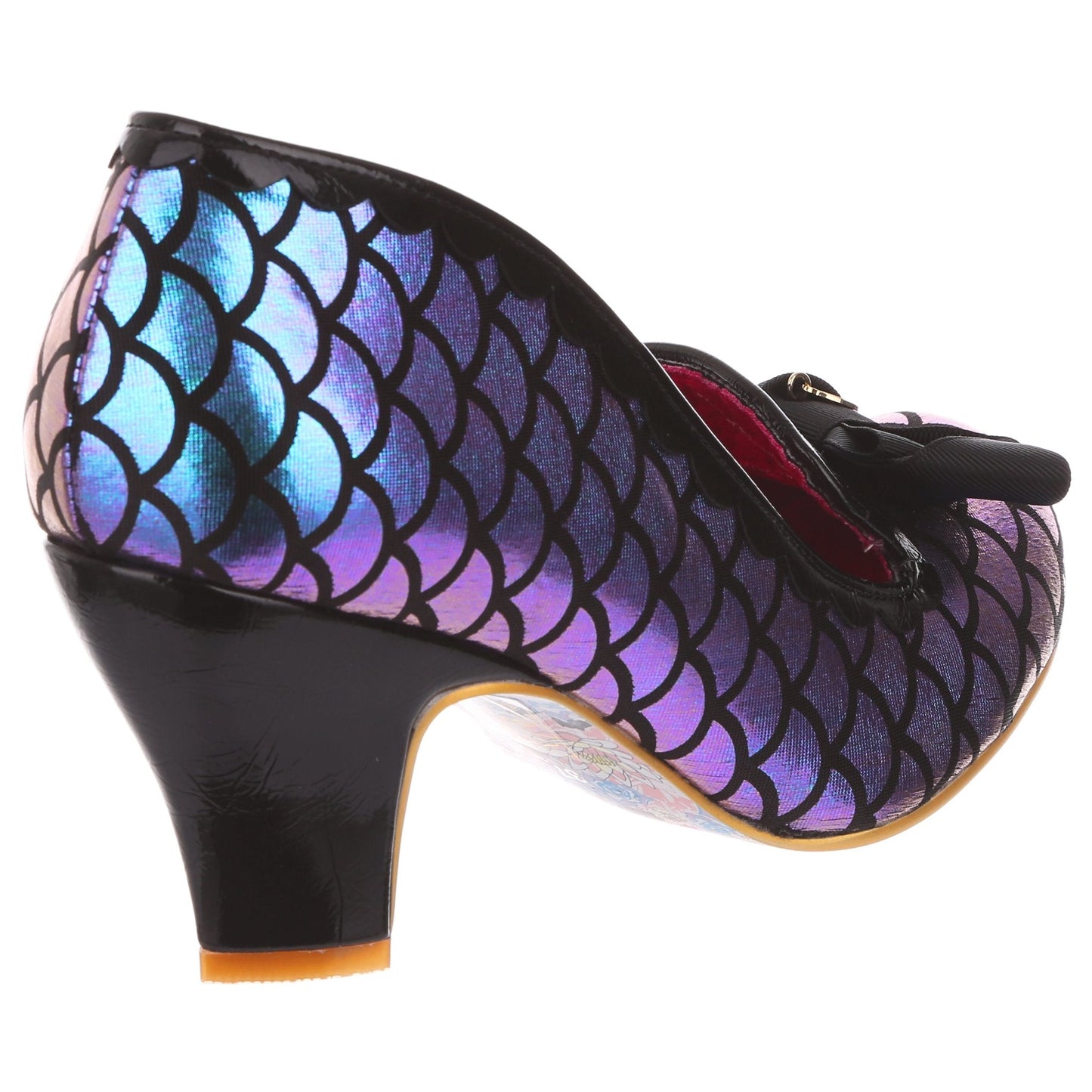 Irregular Choice Women's Kanjanka 4255-12AW Mermaid Mid Heel Shoes Blue