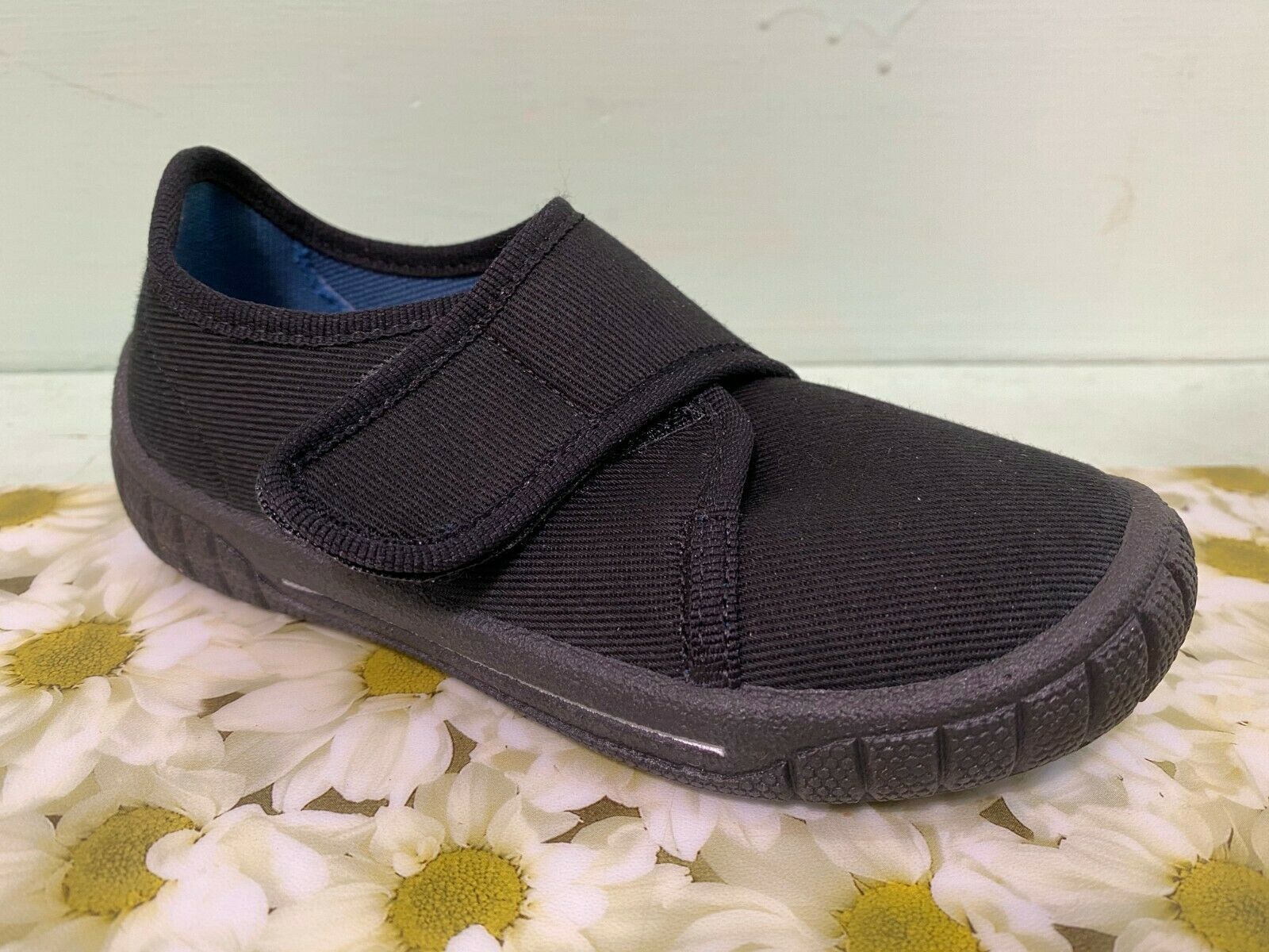 Superfit Childrens Boys School Plimpsolls Black