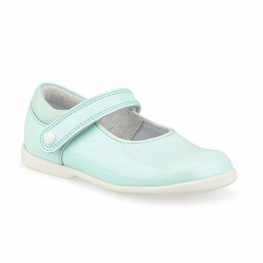 Start-Rite Girls Toddlers Slide Mary Jane First Shoes Mint Patent