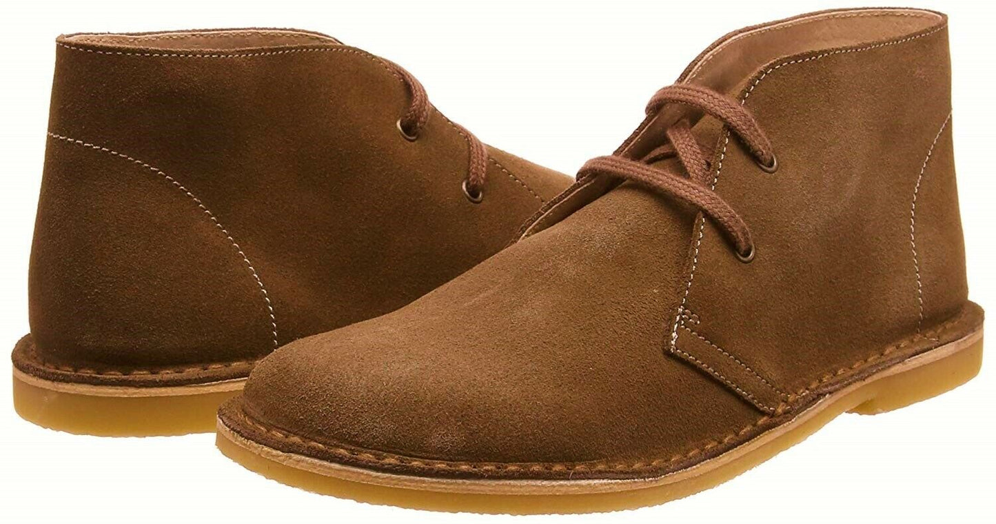 Start-Rite Boy's Colorado II Chukka Boots Tan Suede