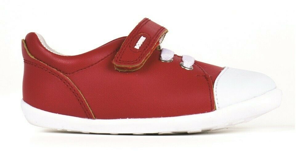Bobux Childrens Toddlers Scribble Step Up Shoe Red