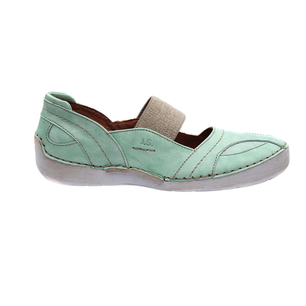 Josef Seibel Women s Fergey 89 Casual Leather Shoes Mint Green