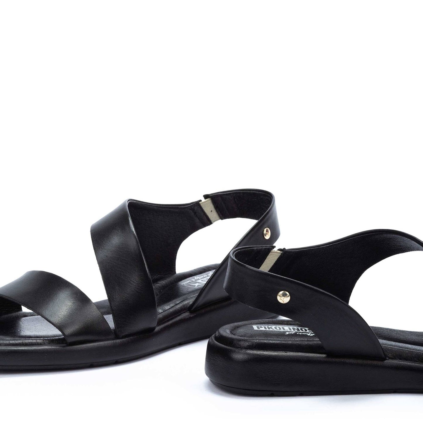 Pikolinos Women's Calella W5E-0565 Leather Sandals Black