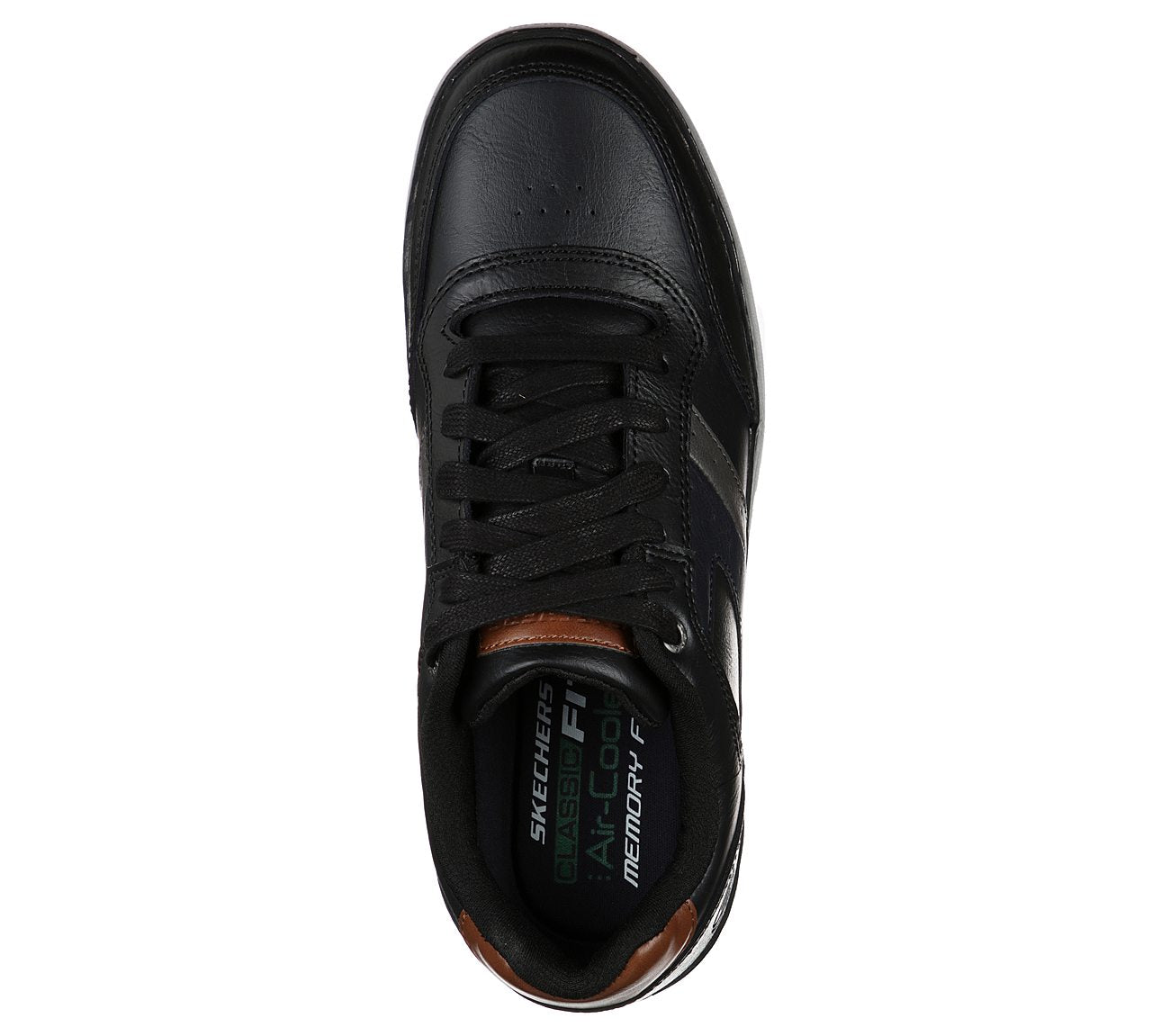 Skechers Men's 66413/BLK Heston - Pelano Trainers Black
