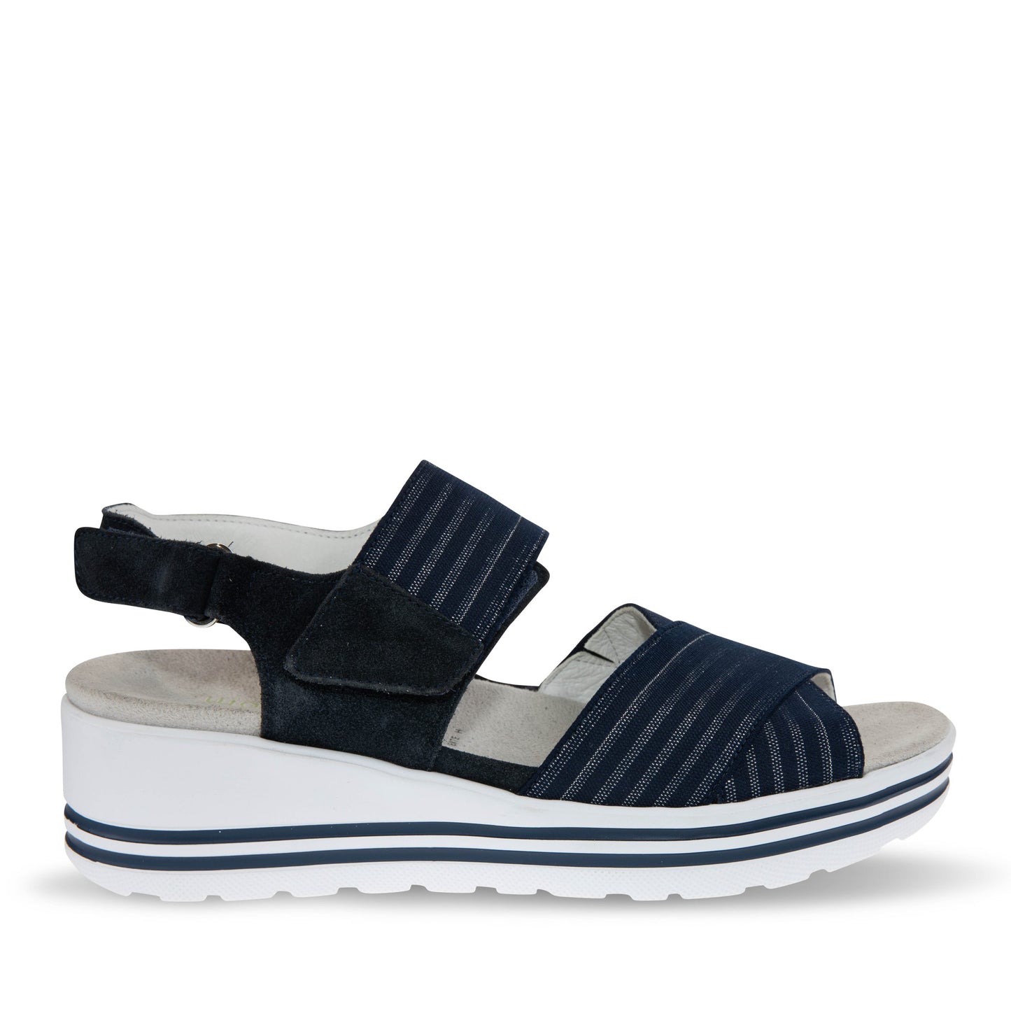 Waldlaufer Women's Michelle 728005 Casual Open Toe Sandals Deep Blue