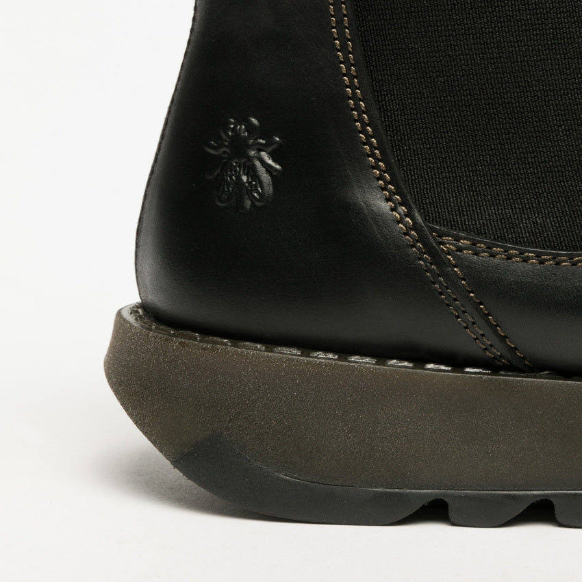 Fly London Women's Salv Chelsea Ankle Boots Black