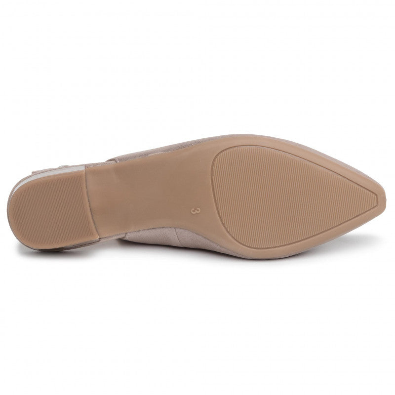 Caprice Women's 29403 Leather Slingback Shoes Taupe