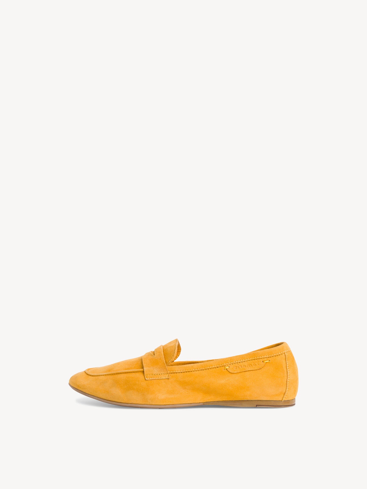 Tamaris Women's 1-24217-26 Leather Moccasin Shoes Mango Yellow