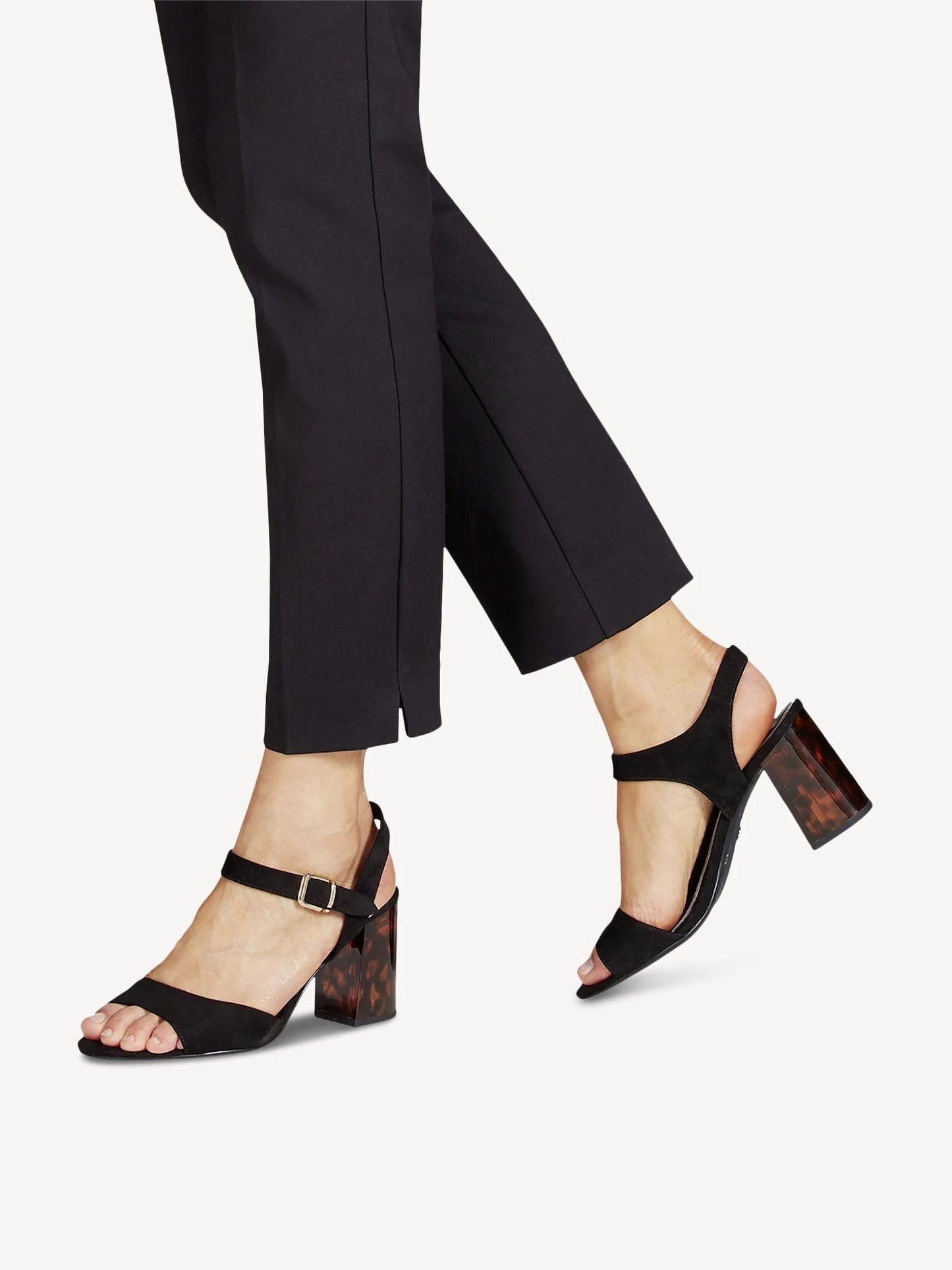 Tamaris Women's 1-28009-26 Heeled Sandals Black