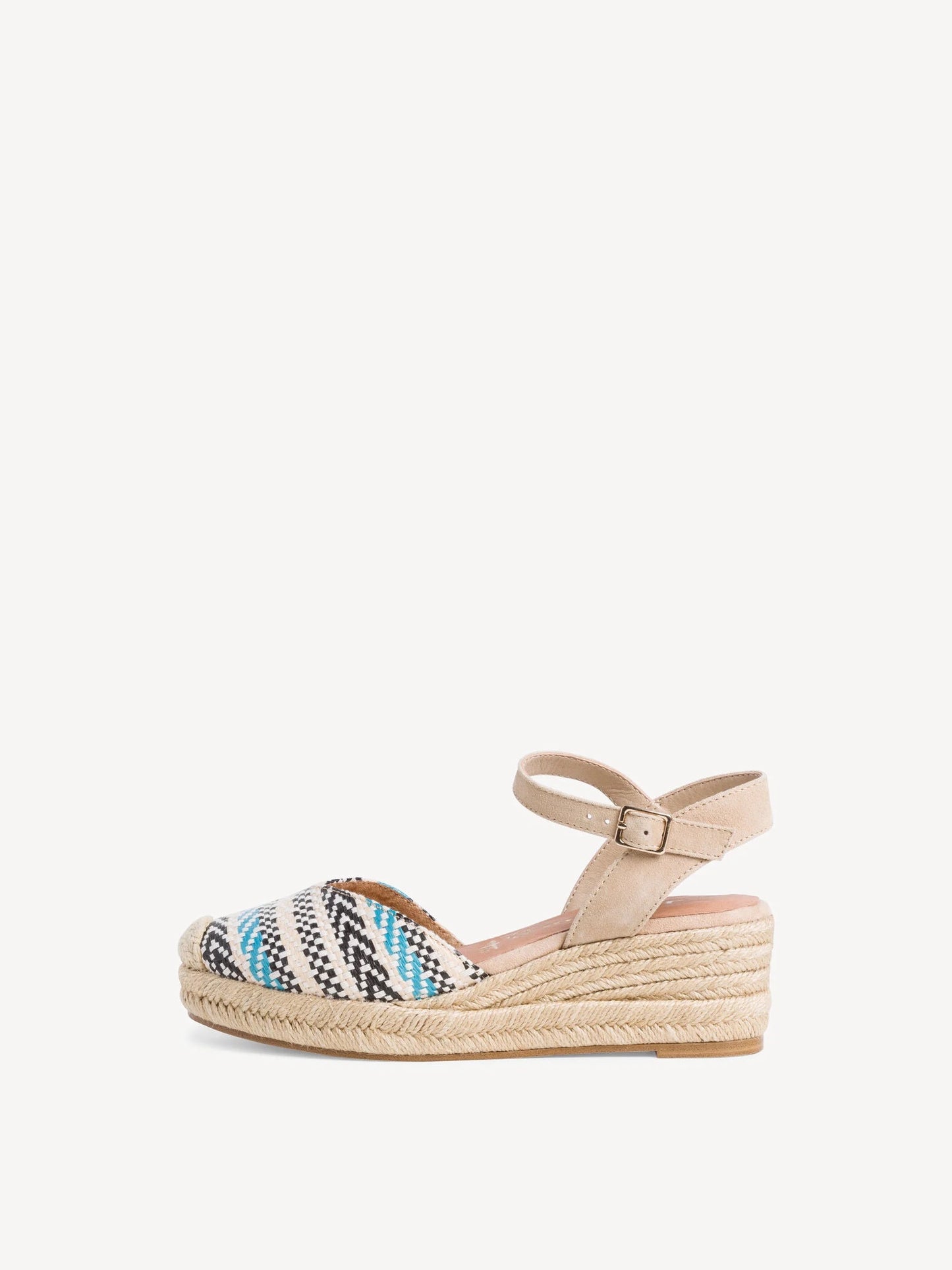 Tamaris Women's 1-29606-26 Espadrille Wedge Heel Sandals Sand