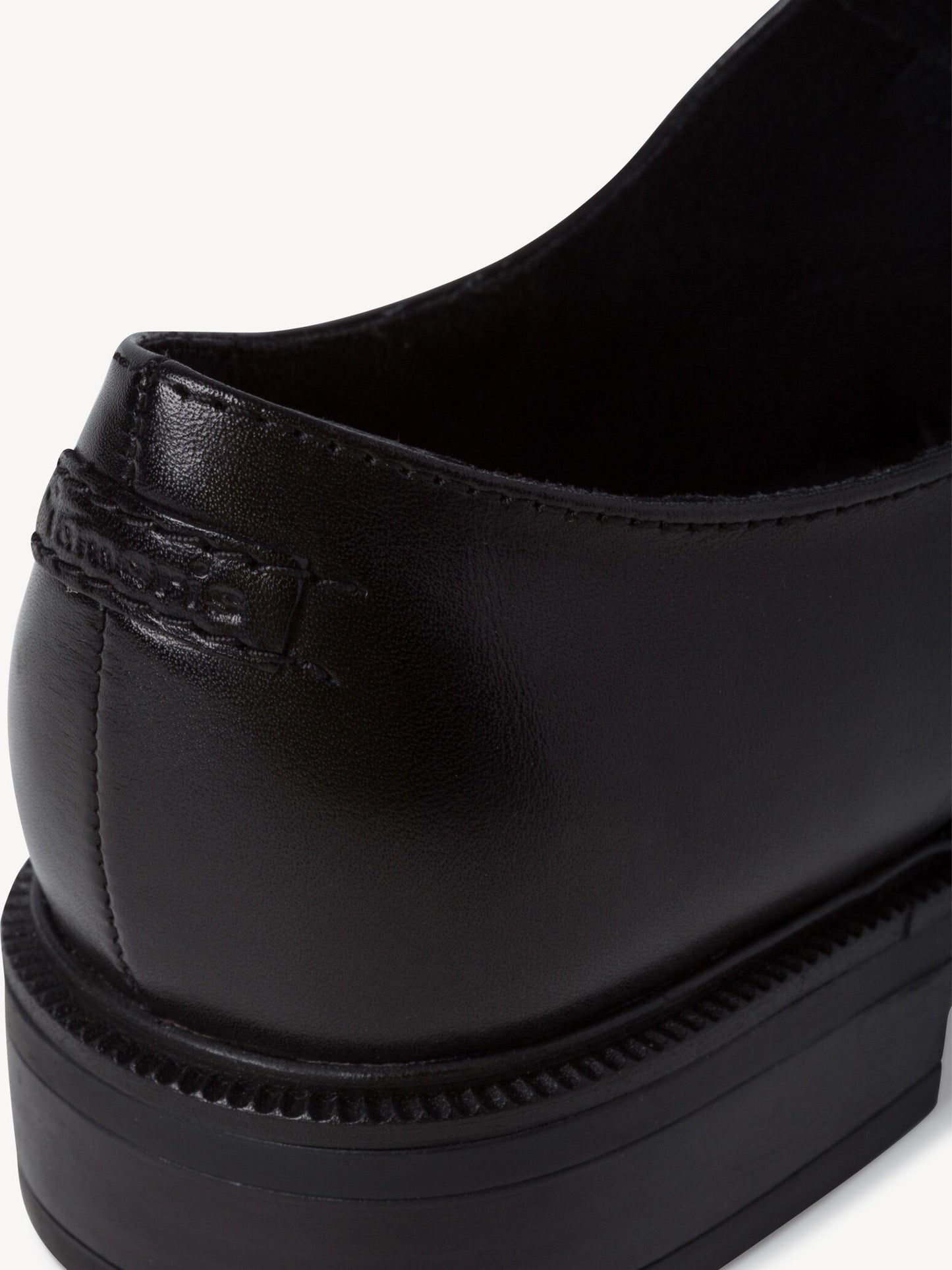 Tamaris Women's 1-24201-27 Leather Slipper Loafer Shoes Black