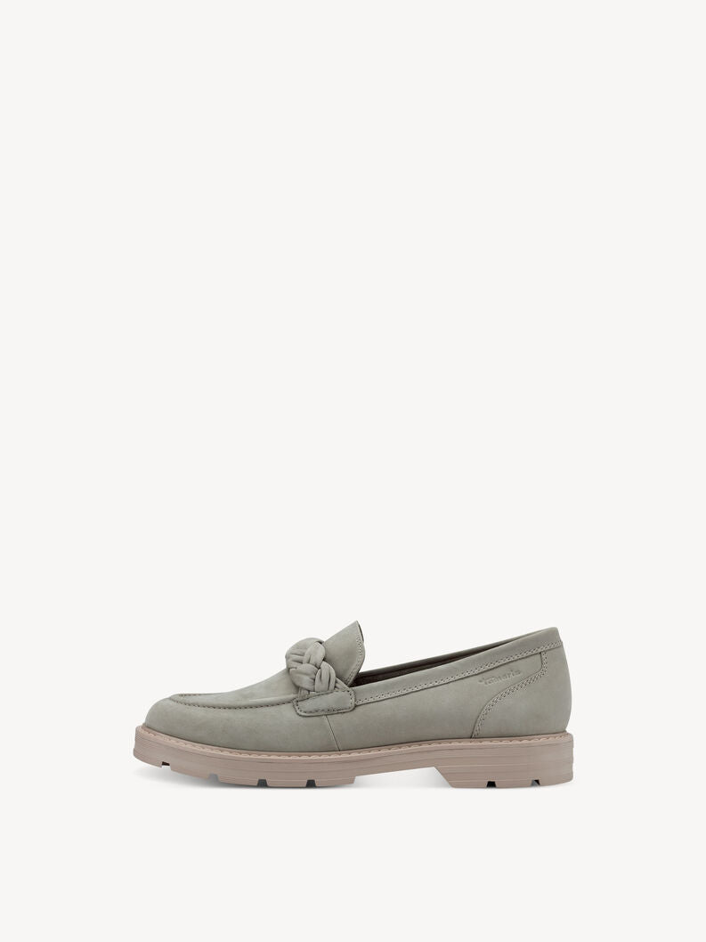 Tamaris Women's 1-1-24712-20 763 Leather Slipper Shoes Pistacchio Green