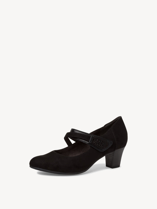 Jana Women's 8-8-24464-20/42 001 Softline Heel Pumps Shoes Black