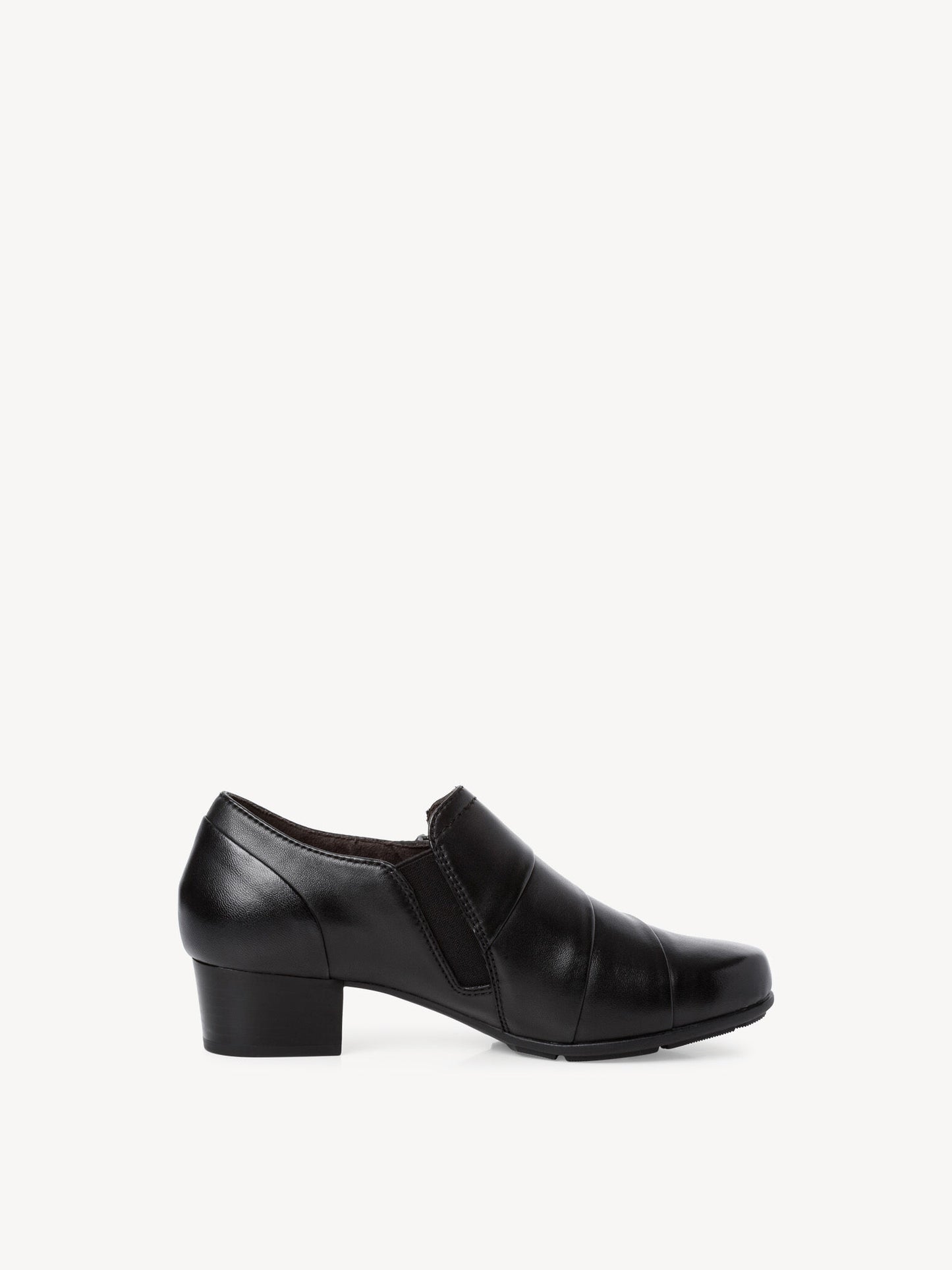 Tamaris Women's 8-8-84300-29 Leather Trotteur Shoes Black