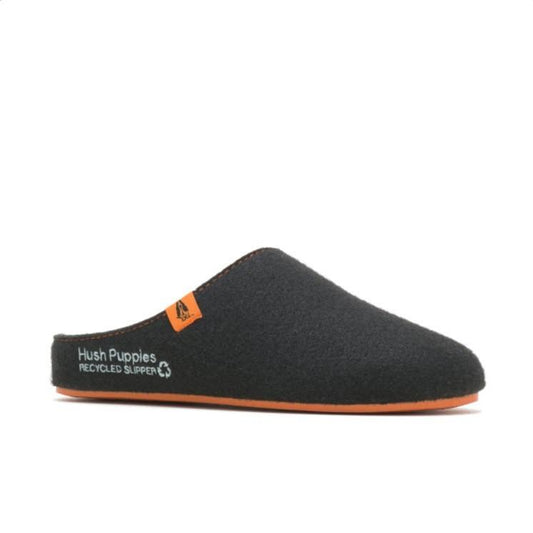 Hush Puppies Men's Recycled The Good Slipper Black