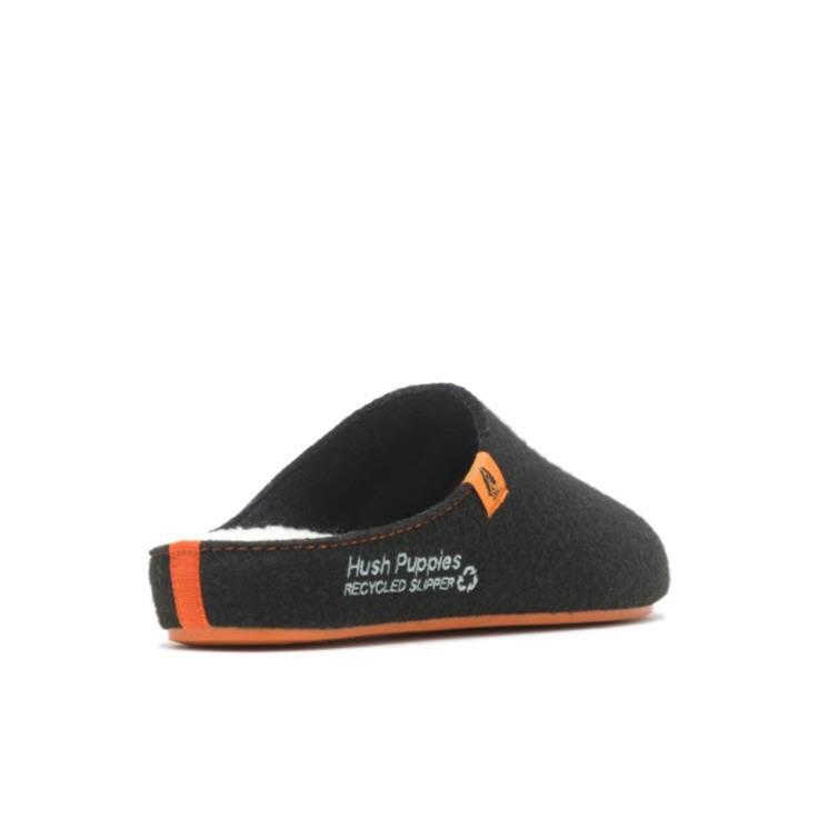 Hush Puppies Men's Recycled The Good Slipper Black