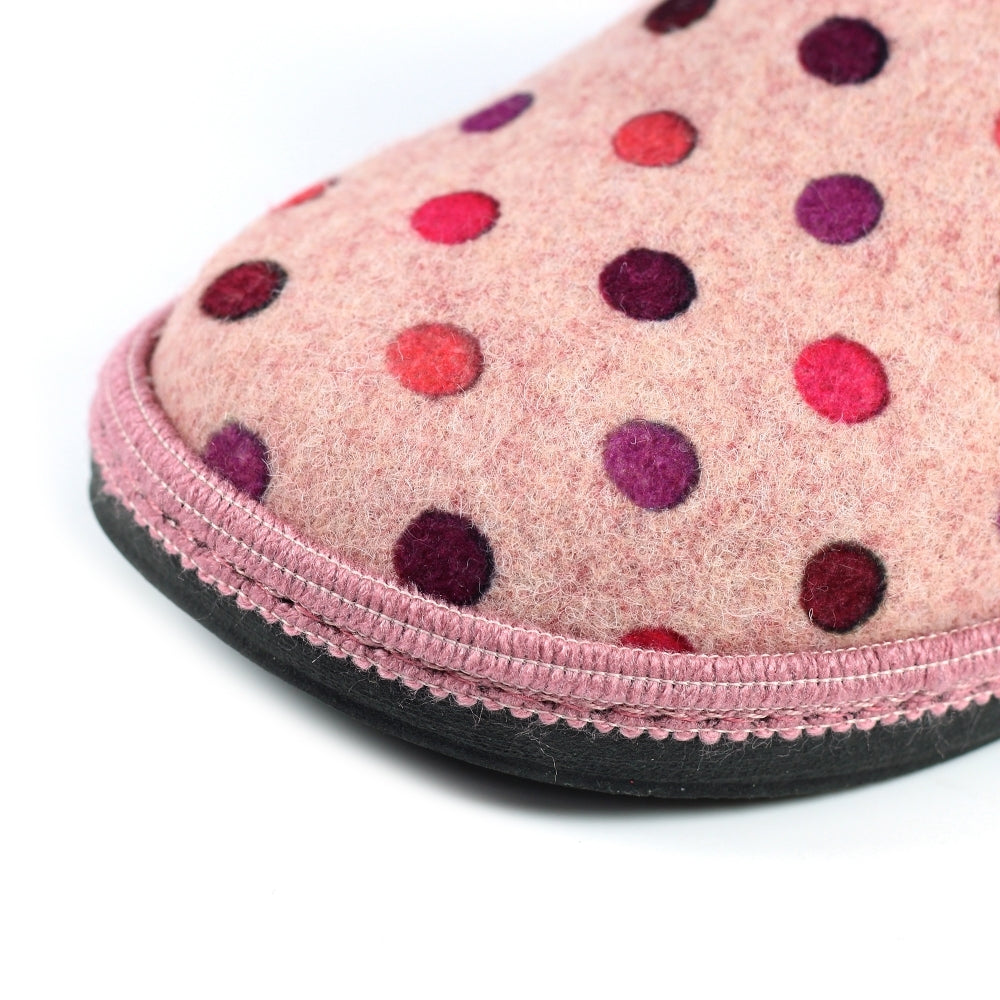 Lunar Women's KLS123 Ginger Mule Slippers Pink