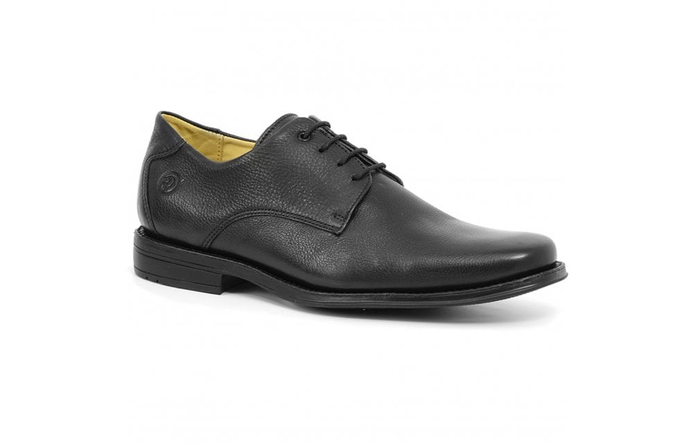 Anatomic Men's Leme 919120 Leather Lace-Up Shoes Black Floater