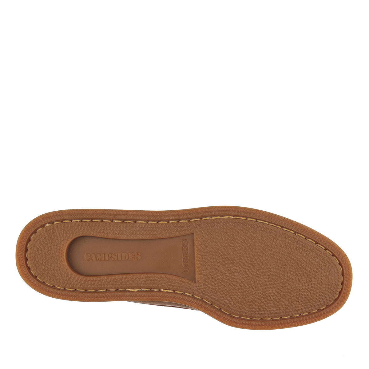 Sebago Men's 71112BW Askook Crazy Horse Waxed Leather Moccasin Shoes Tan Brown