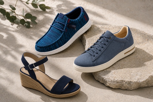The Enduring Appeal of Blue Footwear