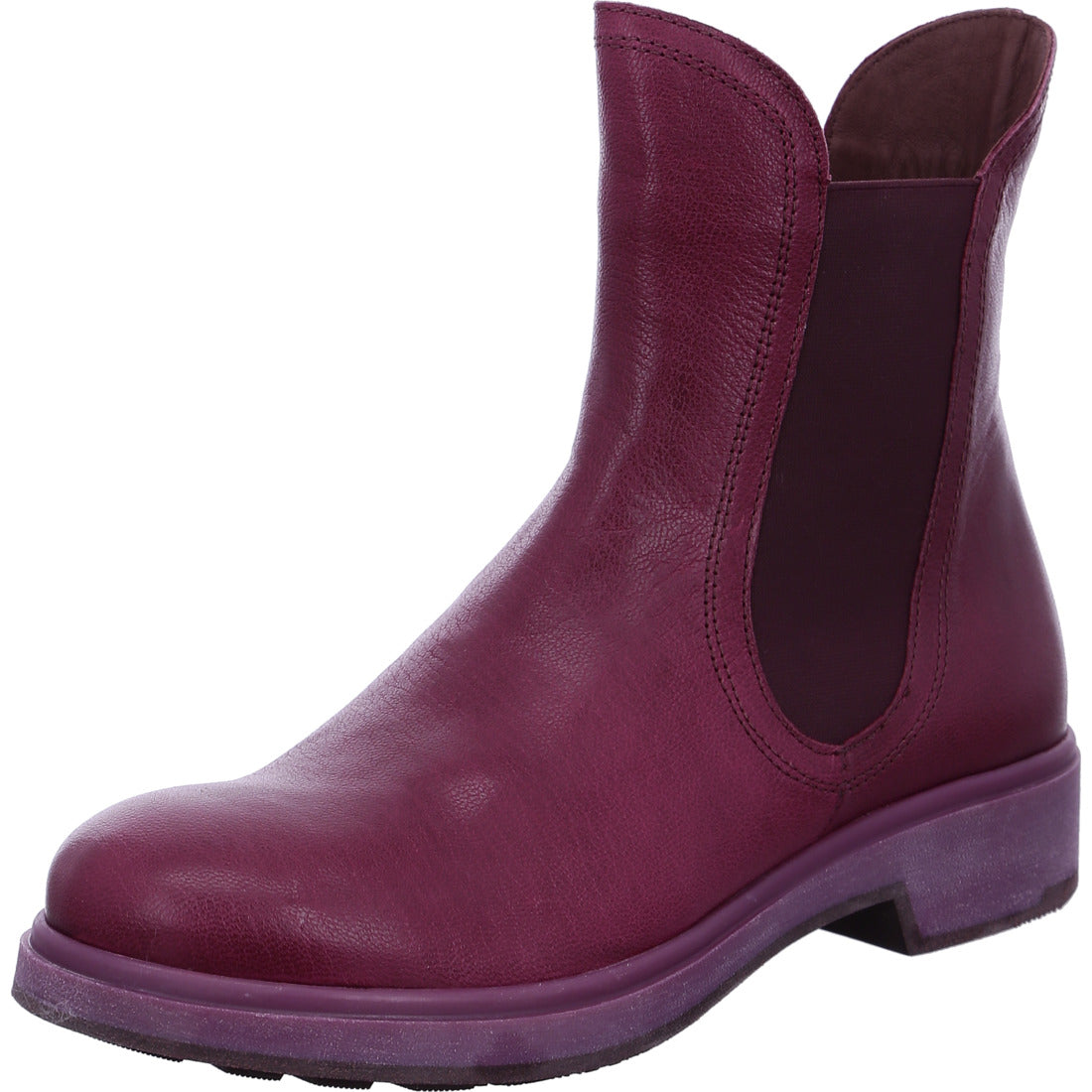Think! Women's 3-000425 Cogita Leather Ankle Boots Magnolia Purple