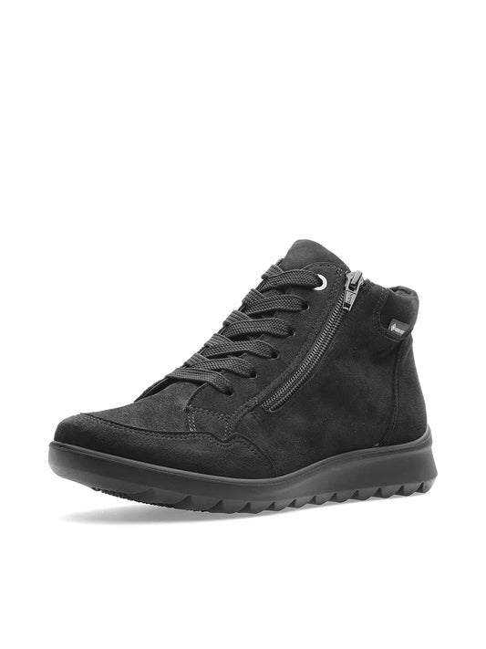 Ara Women's 1240416-01 Toronto Waterproof Ankle Boots Black