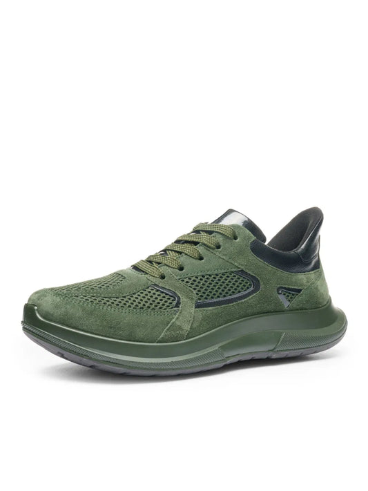 Ara Women's 1214224-27 Motion Lace-Up Sneakers Fango Green