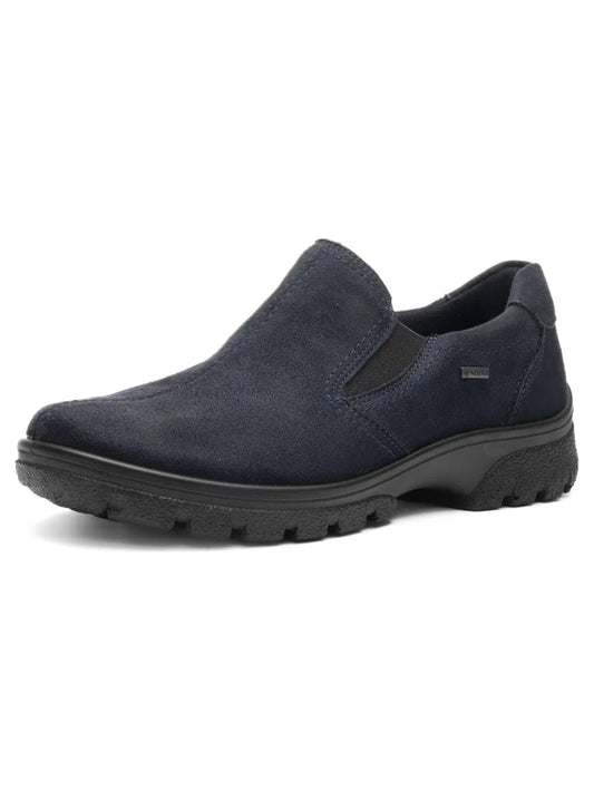Ara Women's 1249310-02 Saas-Fee Slip-On Sneakers Blue