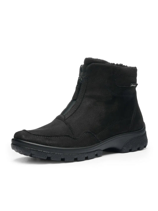 Ara Women's 1249314-01 Saas-Fee Waterproof Winter Boots Black