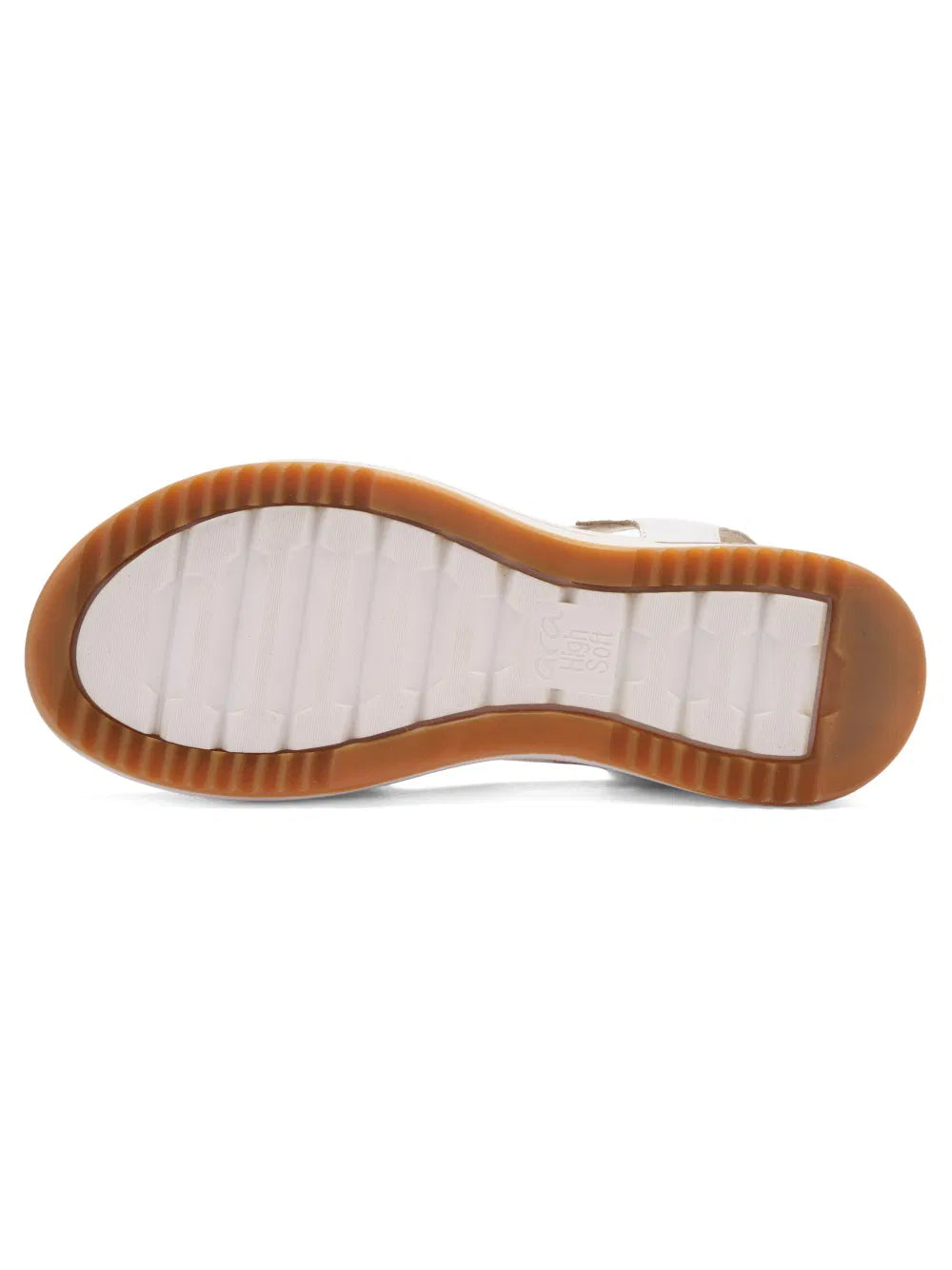 Ara Women's 1226704-04 Limone Suede Leather Sandals Shell White