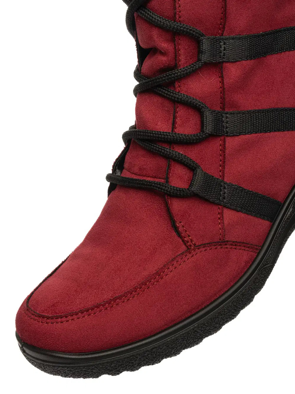 Ara Women's 12-58504-01 Waterproof Winter Boots in Ruby Red