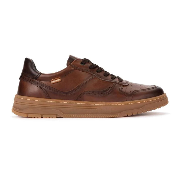 Pikolinos Men's M1U-6468C1 SALINAS leather sports shoe - Brown
