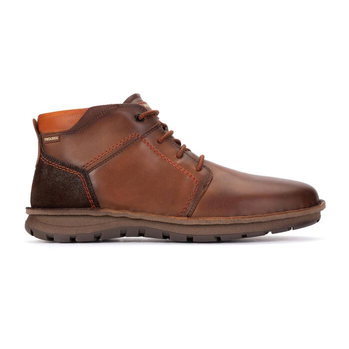 Pikolinos Men's M2T-8066C1 BAEZA Men's extra comfort lace-up boot in Light Brown
