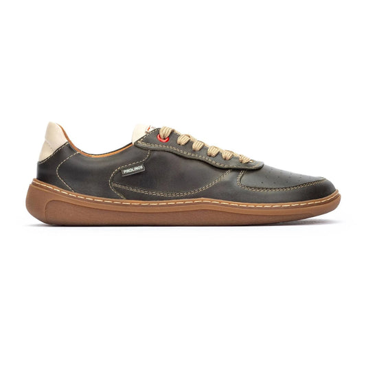 Pikolinos Men's Aranjuez U9F-6363C2 Leather Lace-Up Sneakers Pine Green
