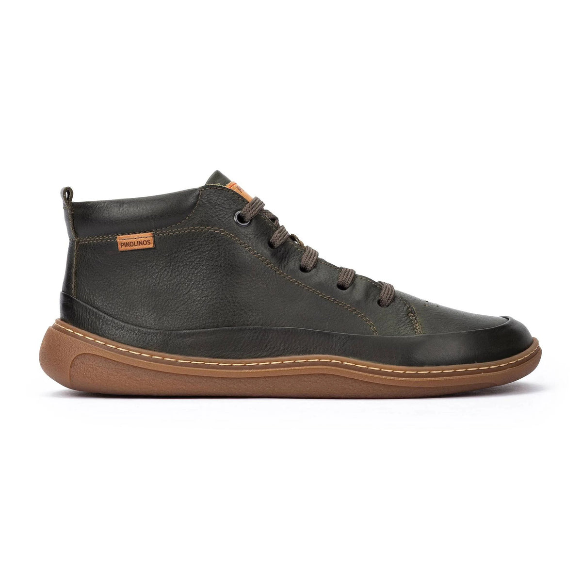 Pikolinos Unisex Aranjuez U9F-8055C1 Leather Ankle Boots Pine Green