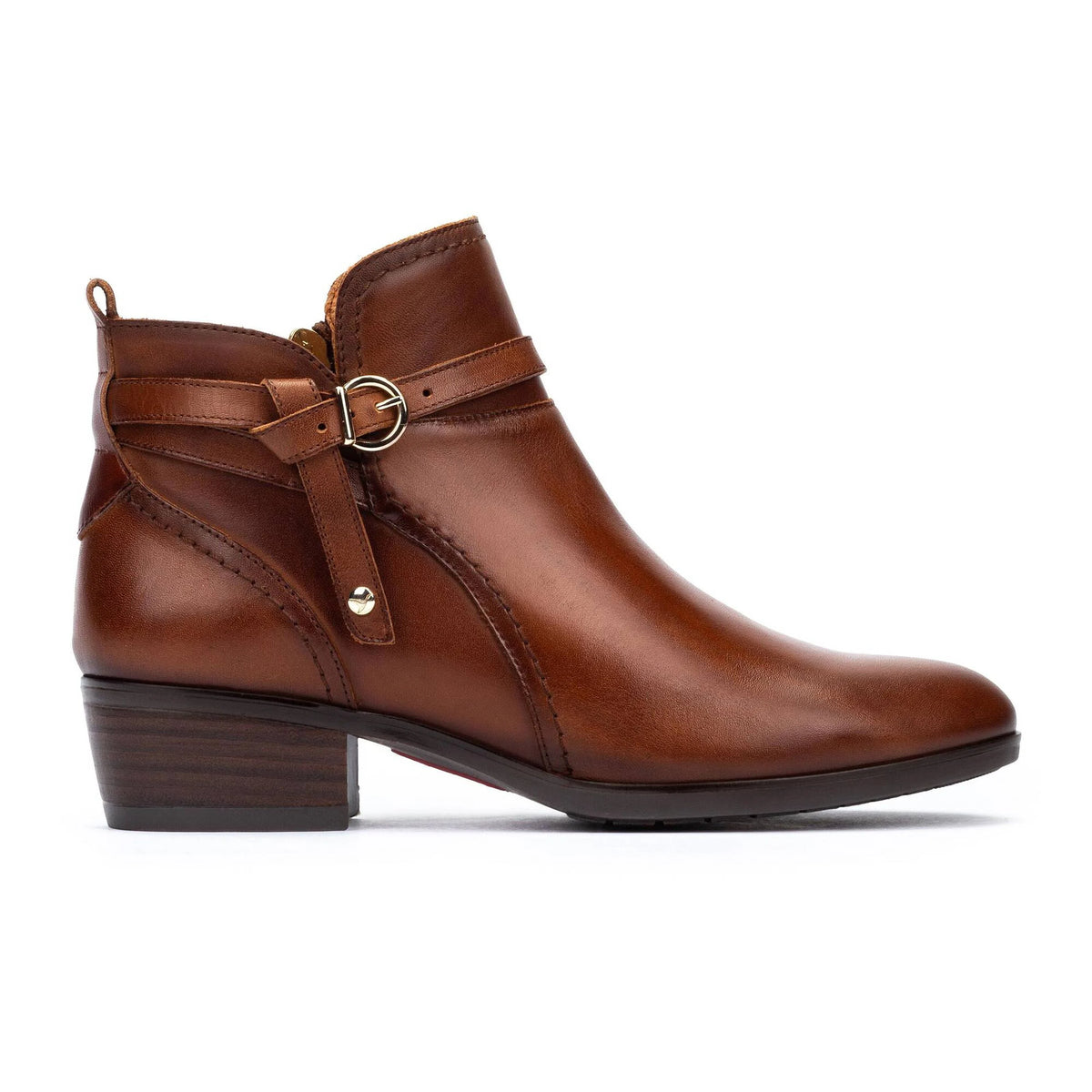 Pikolinos Women's Daroca W1U-8901C1 Leather Heeled Ankle Boots Cuero Brown