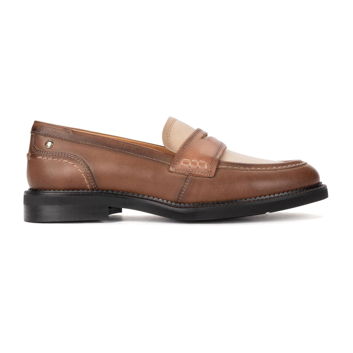 Pikolinos Women's Deva W2L-3959C1 Leather Loafer Shoes Cognac Brown