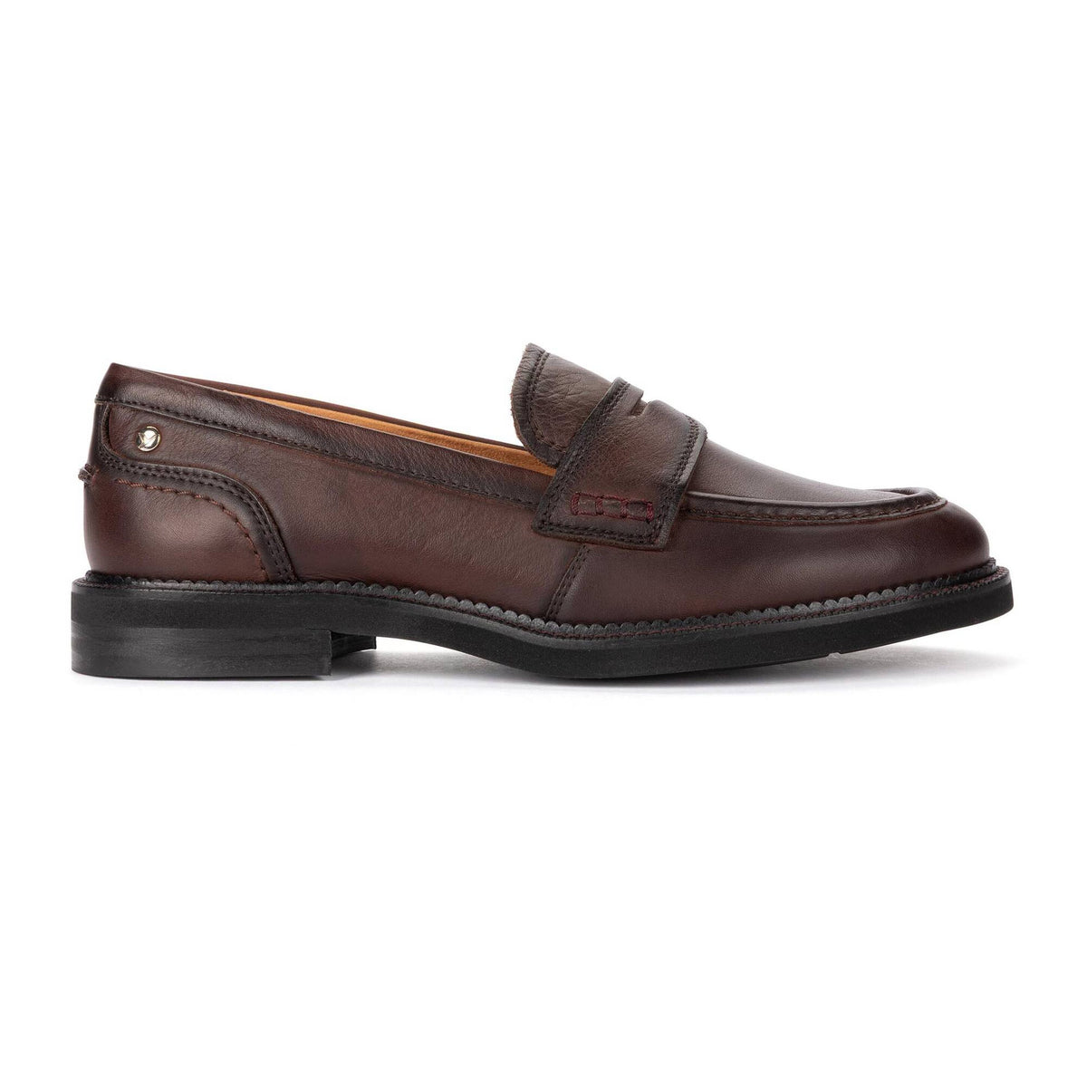 Pikolinos Women's Deva W2L-3959 Leather Loafer Shoes Caoba Brown