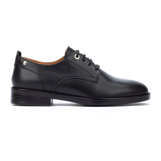 Pikolinos Women's Puertollano W3C-4867 Leather Blucher Shoes Black