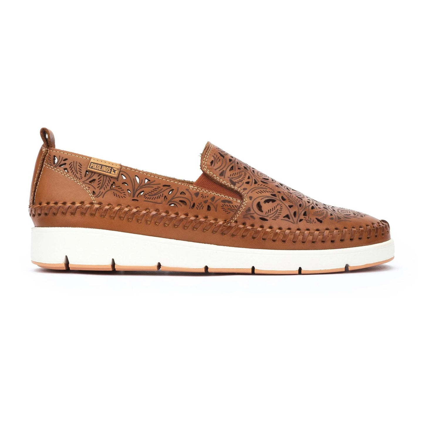 Pikolinos Women's Tenerife W8D-3896 Leather Moccasin Shoes Brandy Brown