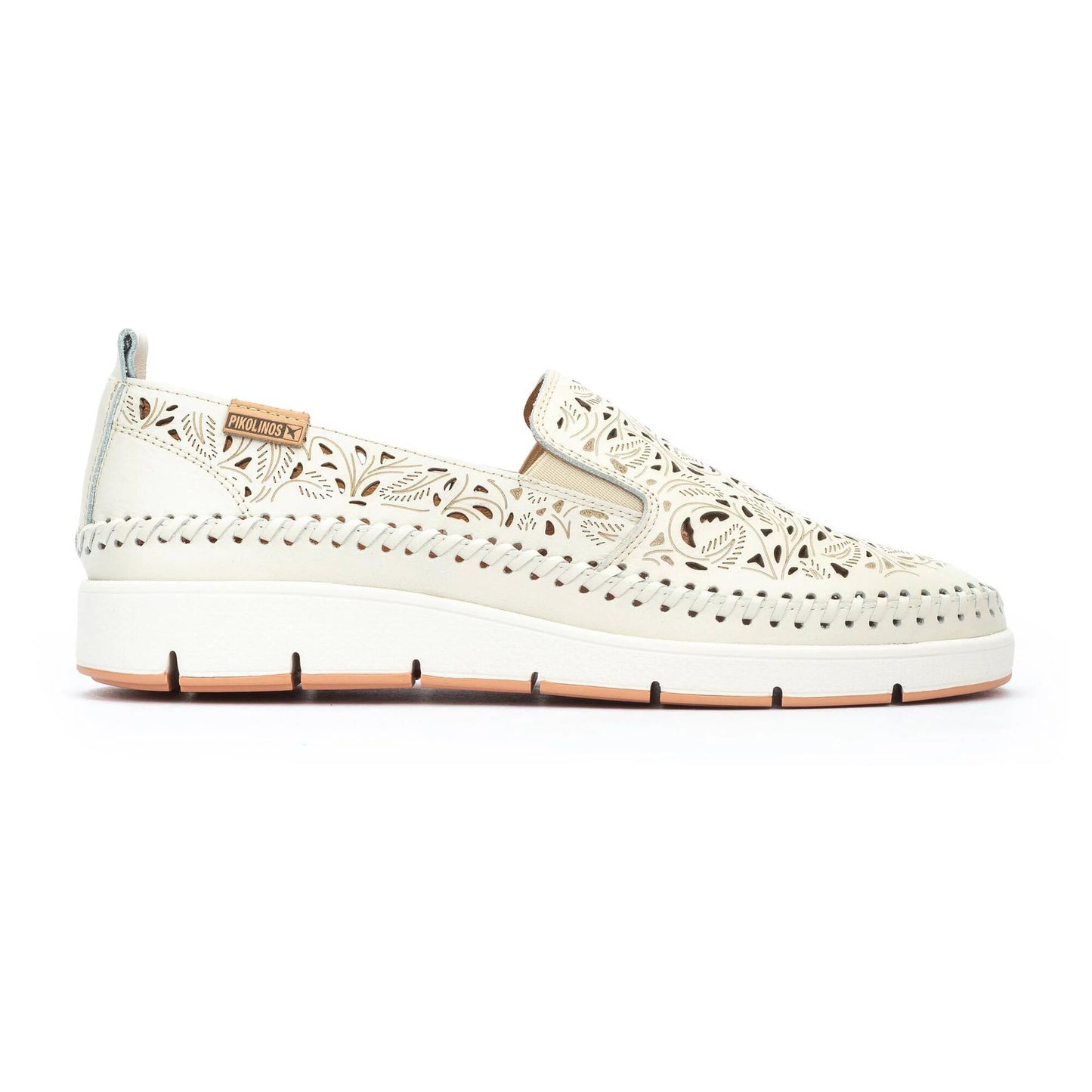 Pikolinos Women's Tenerife W8D-3896 Leather Moccasin Shoes Nata Beige