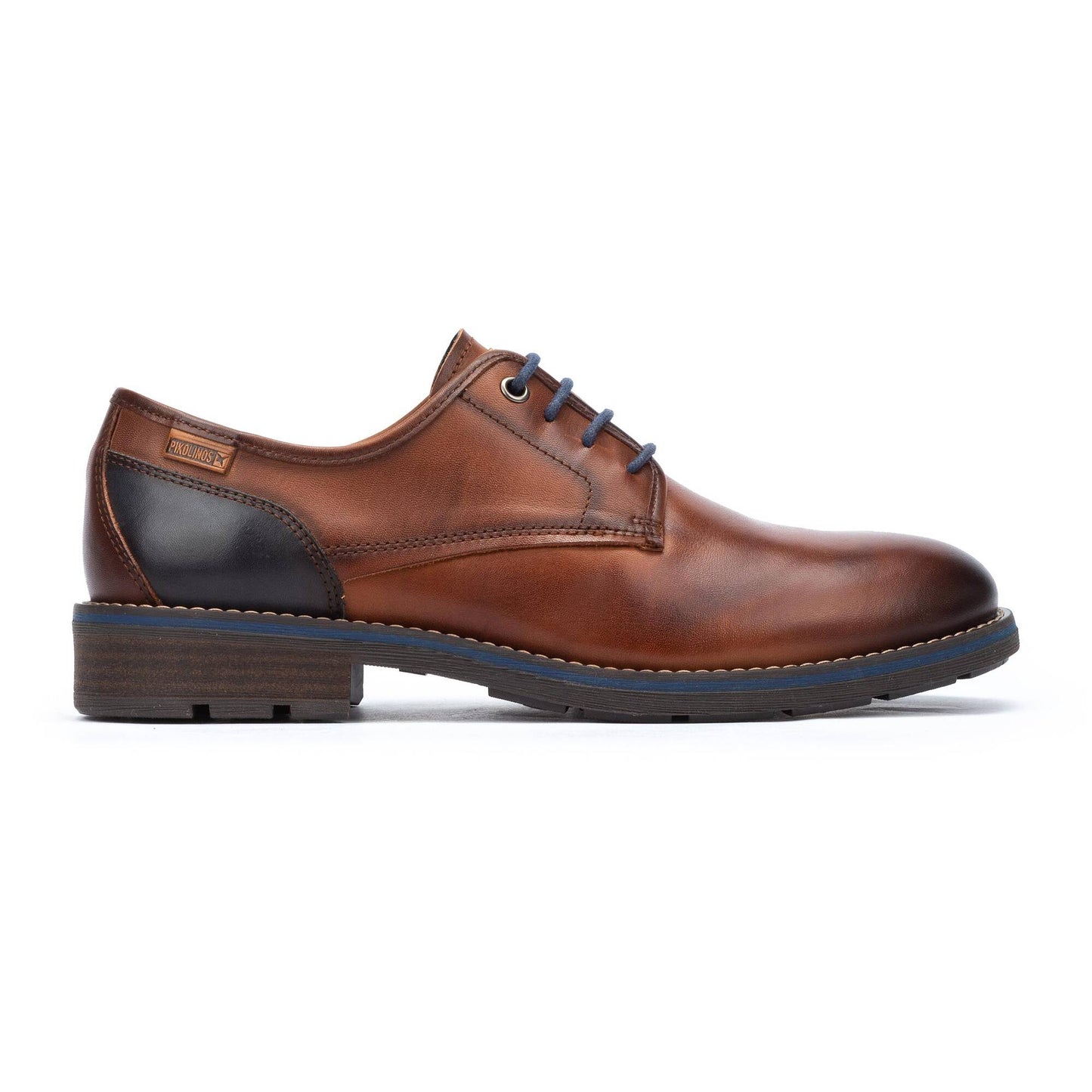 Pikolinos Men's York M2M-4178 Leather Lace-Up Shoes Cuero Brown
